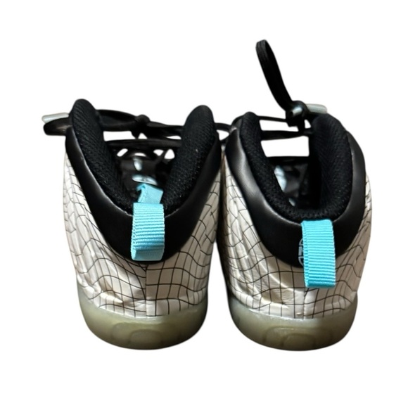 Nike Little Posite One “Warped Grid” Toddler Sneakers Size 8C Foamposite Shoes - Picture 4 of 5